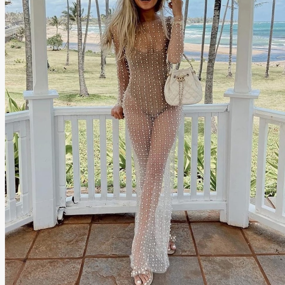 White Pearl Cover Up